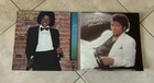 Set Of 2 Records! Michael Jackson OFF THE WALL and THRILLER Vinyl Gatefold Epic