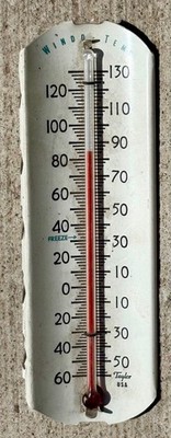 Taylor indoor/outdoor classic aluminum wall thermometer
