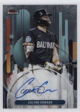 2025 Topps Finest Finest Auto Colton Cowser #FA-CC Auto 2u7