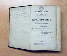 Lehrbuch der Homöopathie Dr. Arthur Lutze vo...