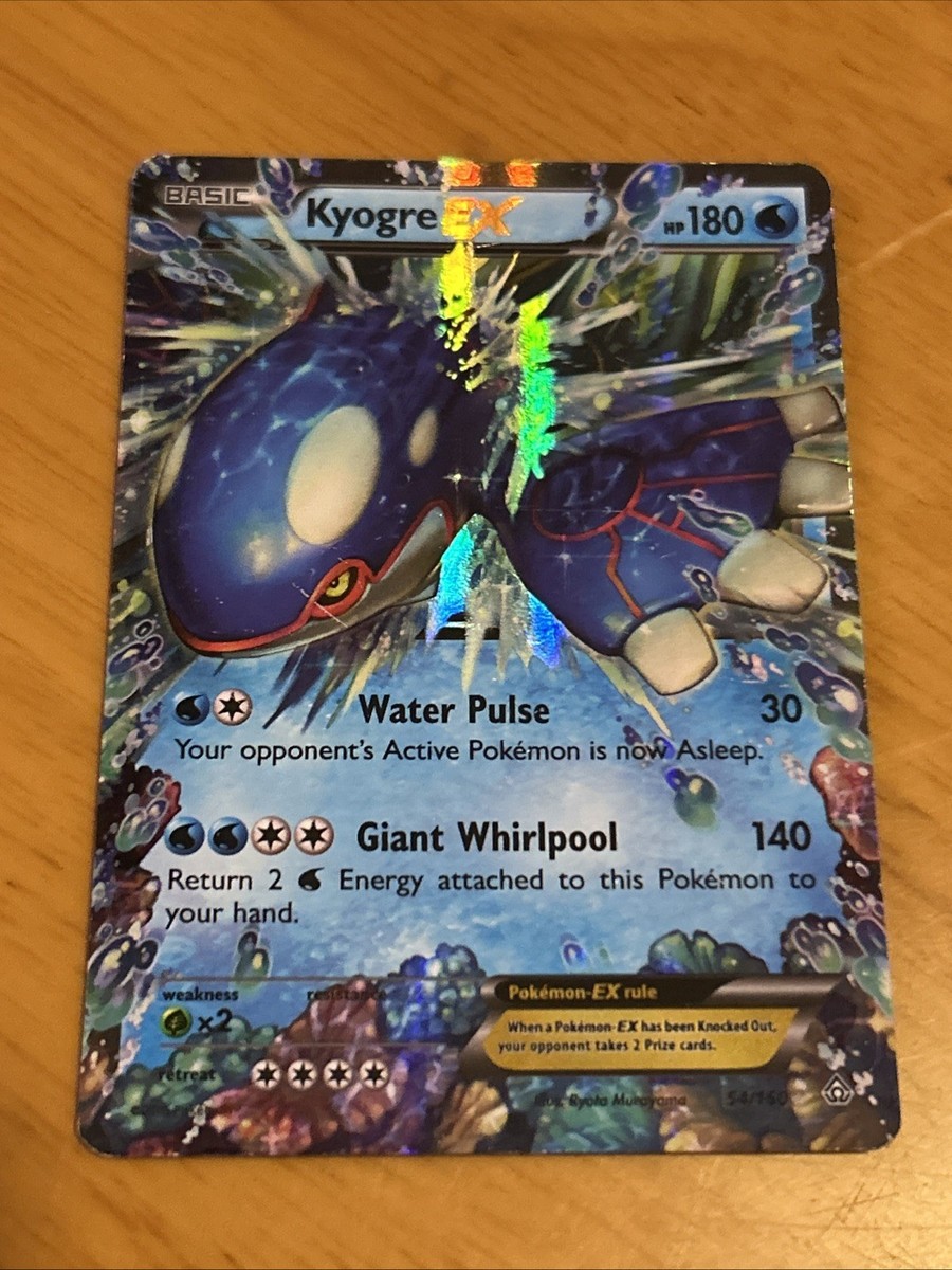 pokemon card kyogre ex 6 34 Case cementing its place as a must Pokemon TCG - XY5K -