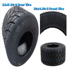 5" Go-kart Front 10x4.50-5 rear 11x7.10-5 rain tire vacuum tires for drift kart