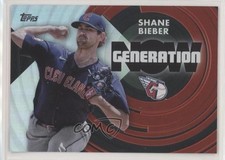2022 Topps Series 1 Generation Now Shane Bieber #GN-13 0m4q