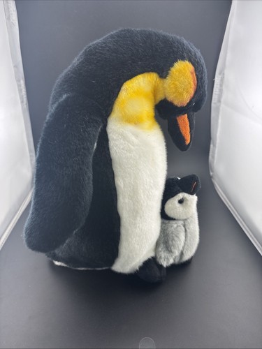 Peluche Mommy & Baby Penguin RUSS Yomiko Classics Coleccionable 11" Usado - Imagen 1 de 4