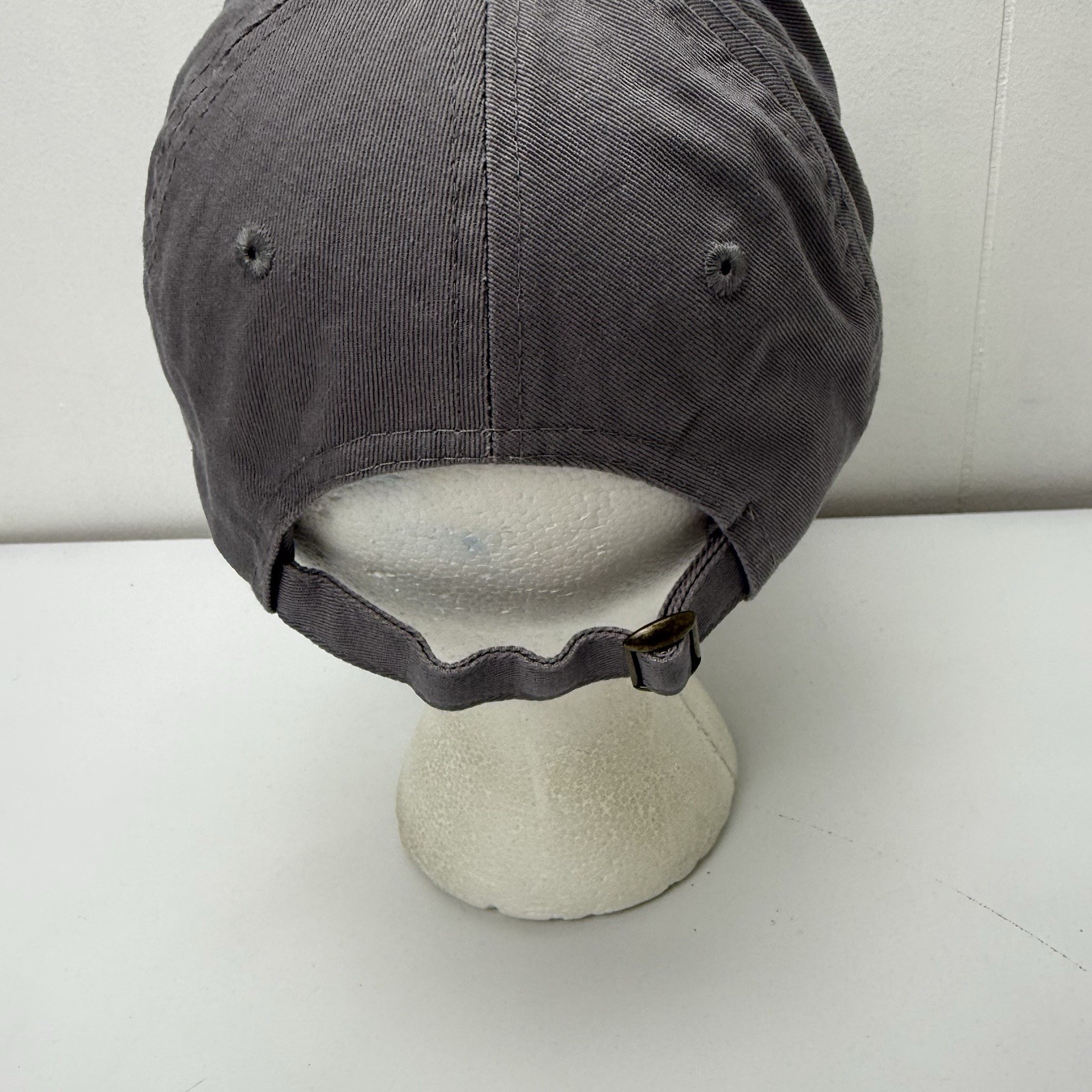 ESE Hat Cap Gray Strapback Adjustable Embroidered… - image 5