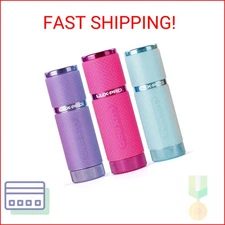 LUX-PRO LP395 Gels Glow in Dark 9 LED Flashlight (Pink, Purple, Teal)