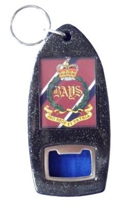 2nd Dragoon Guards (Queen's Bays) (The Bays) Flaschenöffner / Schlüsselanhänger