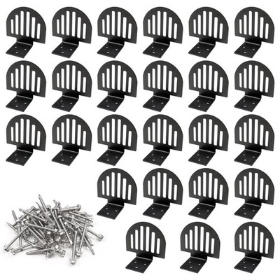 25 Pieces Snow Guards for Metal Roofs Stopper Ice Barrier Accumulation Device