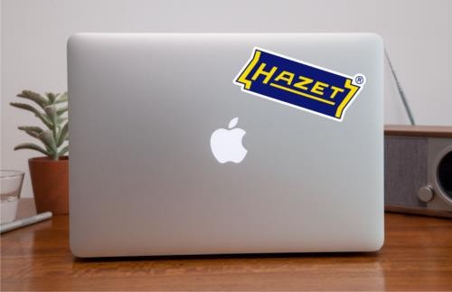 Hazet Tools Logo Sticker / Vinyl Decal  | 10 Sizes!! with TRACKING!