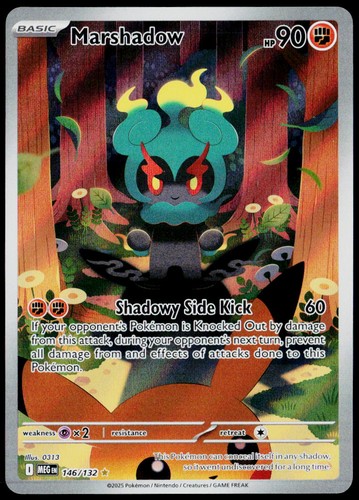 Marshadow 146/132 Mega Evolution NM Holofoil