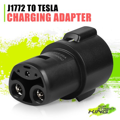 250V AC 60A Portable SAE J1772 Tesla Charging Adapter for Model 3