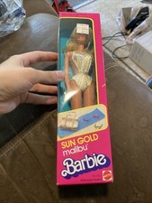 Barbie Mattel 1983 Sun Gold Malibu #1067 nuova con scatola