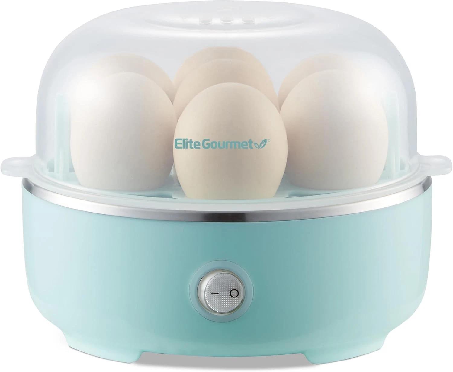 EGC115M Easy Egg Cooker Electric 7-Egg Capacity, Soft, Medium, Hard-Boiled Egg C