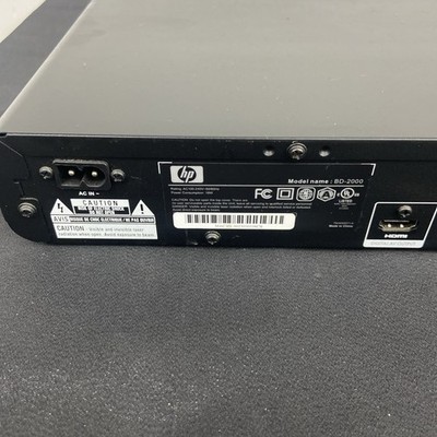HP BD-2000 ブルーレイプレーヤー HP BD-2000 Blu-Ray Disc Player -Hewlett Packard 844149080000| eBay