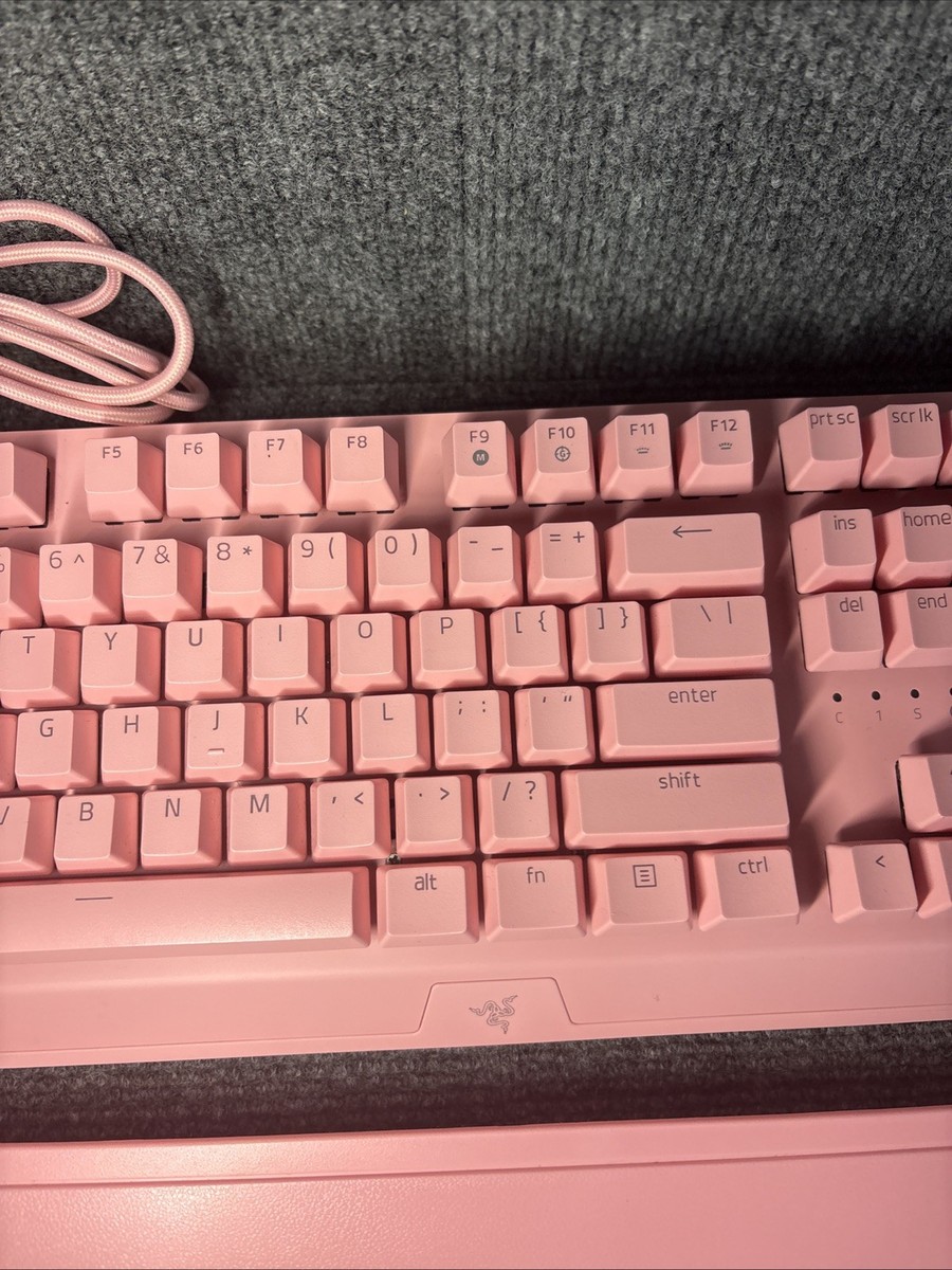 Razer Blackwidow V3 Wired Mechanical Gaming Keyboard Quartz Pink