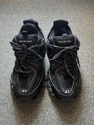 Balenciaga Track Sneaker Black/Plum - Size 41 - Non-LED - NO BOX OR INSOLE