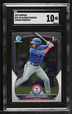 2023 Bowman Chrome Prospects Gleider Figuereo #BCP-59 SGC 10 GEM 09an