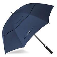 Golf Umbrella Large 58/62/68 Inch Automatic Open Golf Umbrella 68 inch Blue