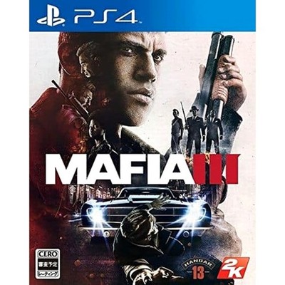 Mafia III PlayStation 4 PS4 NTSC-J CIB Digital Manual