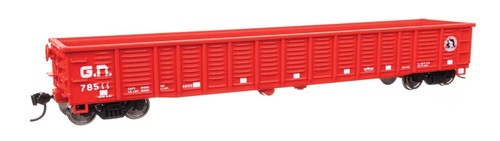 Coche de carga góndola corrugada Walthers Mainline HO 6080 Great Northern GN 53' | Zustand: New