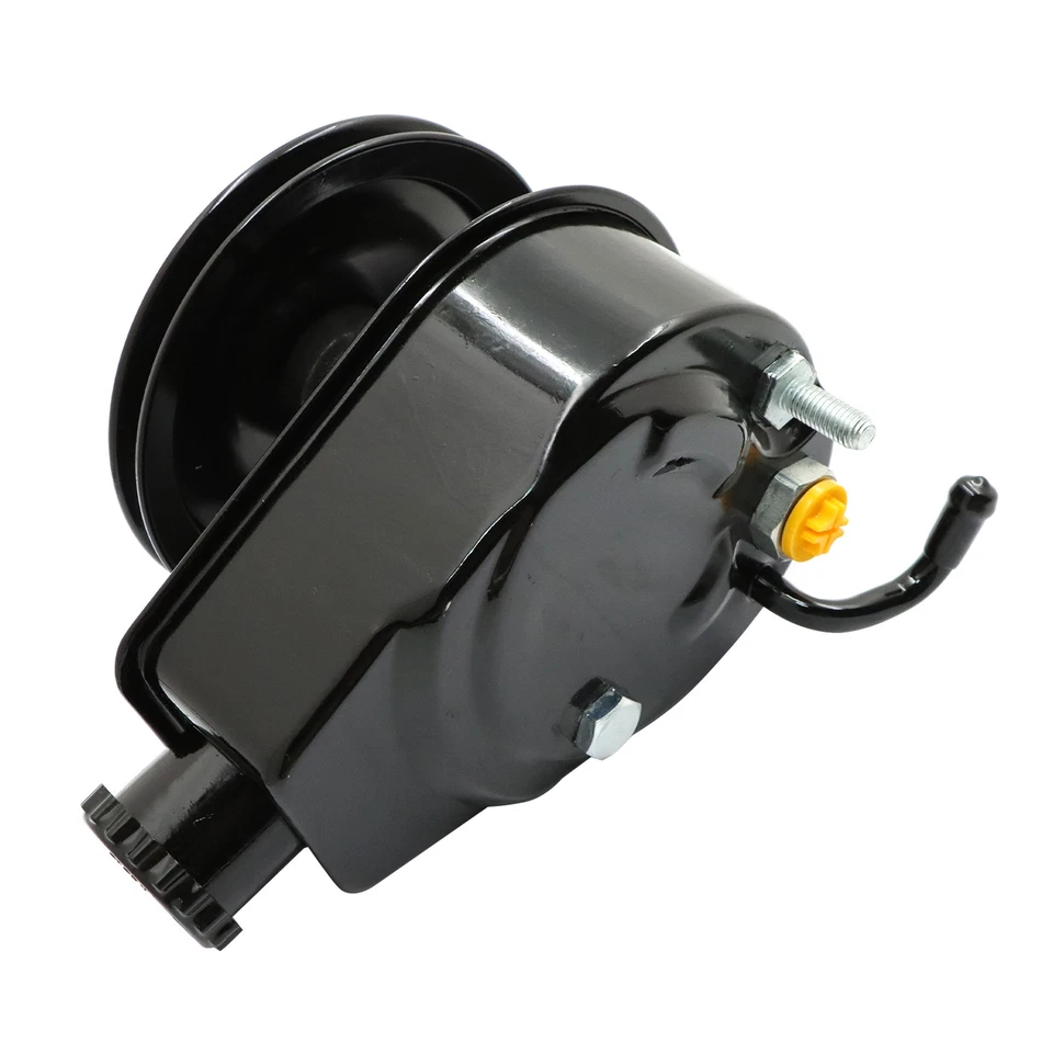 NEW Power Steering Pump w/ Single Groove Pulley For 1970-74 Camaro Firebird - Image 4 of 4