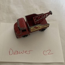 Vintage Lesney Thames Trader Wreck Truck - Matchbox Garages - Red - Unit Only 
