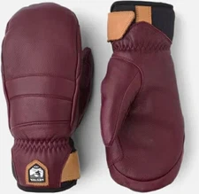 Hestra Alpine Pro Fall Line Mittens Women's Size S/6 Bordeaux NWTs 