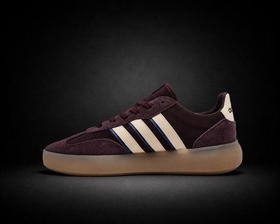 Adidas Stadt Burgundy Suede Gum Sole Terrace Sneakers Mens 9.5 Casual