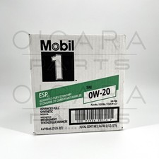 Mobil 1 Advanced Full Synthetic 0W-20 ESP X2 Engine Oil CASE x 6 1QT Bottles 126.00 per gallon