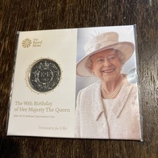 *SEALED* Royal Mint 2016 90th Birthday of Her Majesty The Queen £5 Uncirculated 