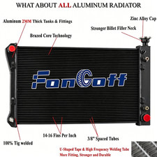 Aluminum 3 Row Radiator Fit 1988-97 Chevy Gmc Ck 1500 2500 3500 4.3 5.0 5.7l At Aluminum 3 Row Radiator Fit 1988-97 Chevy Gmc Ck 1500 2500 3500 4.3 5.0 5.7l At