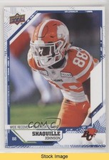 2019 Upper Deck CFL Blue Shaquille Johnson #38 READ 0b3