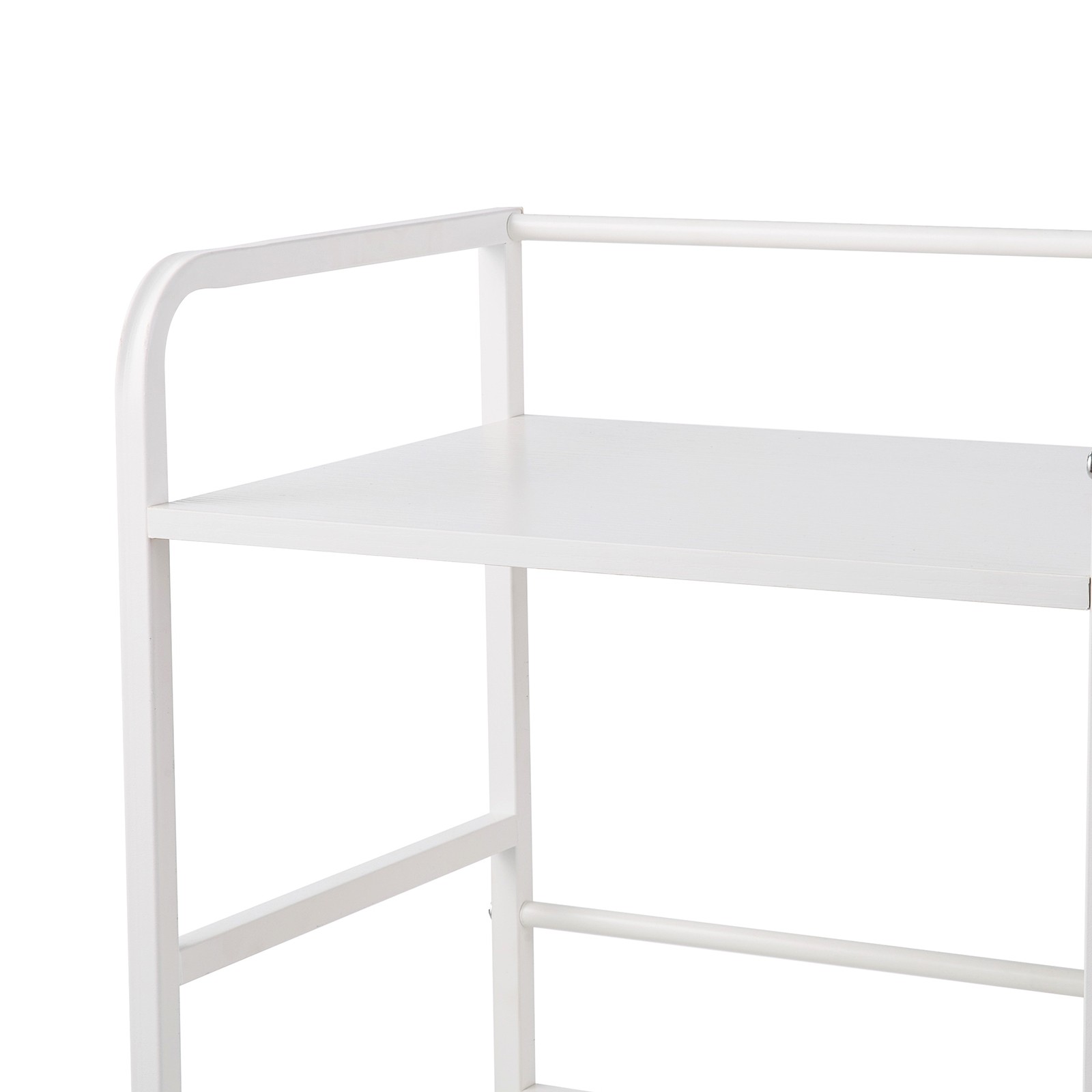 VEVOR Stuffed Animal Storage Toy Storage Organizer 2-Tier Bookshelf 4 Cubbies