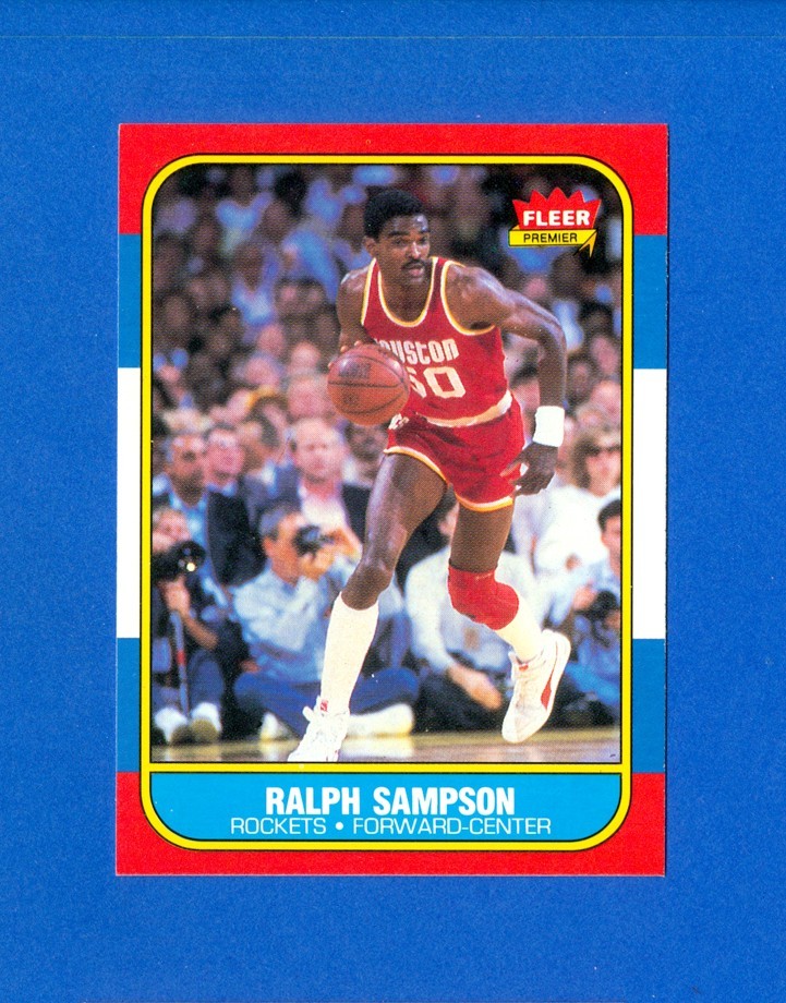1986/1987 Fleer Basketball#97 Ralph Sampson 86/87 RC Rookie Card NR/MT Condition