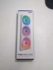 NZXT - F360 RGB Core - 360mm Single-Frame Case Fan Unit with 3 x 120mm RGB Fans