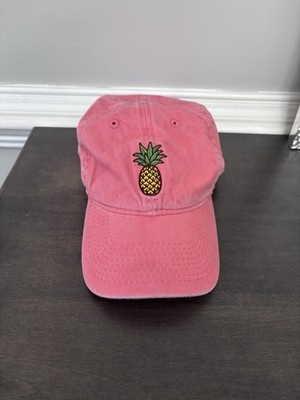 Ron Jon Surf Shop Hat - Pink StrapBack Baseball Cap Pineapple Logo