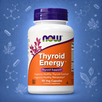 Now Foods, Thyroid Energy SchilddrüSenunterstüTzung 90 Veg. Kapseln Super Preis