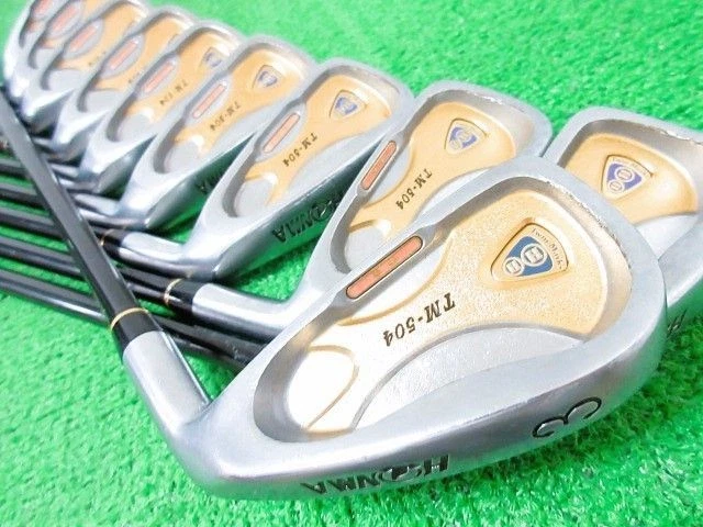 HONMA GOLF Twin Marks TM-504 10pcs Iron Set 3-11/SW Flex-S 2S ARMRQ 8 56 No H/C - Image 2 of 4
