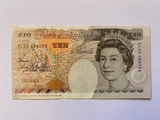 10 Pfund Ten Pounds (Bank of England) Charles Dickens Bankfrisch