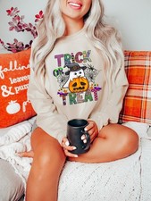 Halloween Trick or Treat Shirt, Halloween Trick-Or-Treat, Halloween Sweatshirt