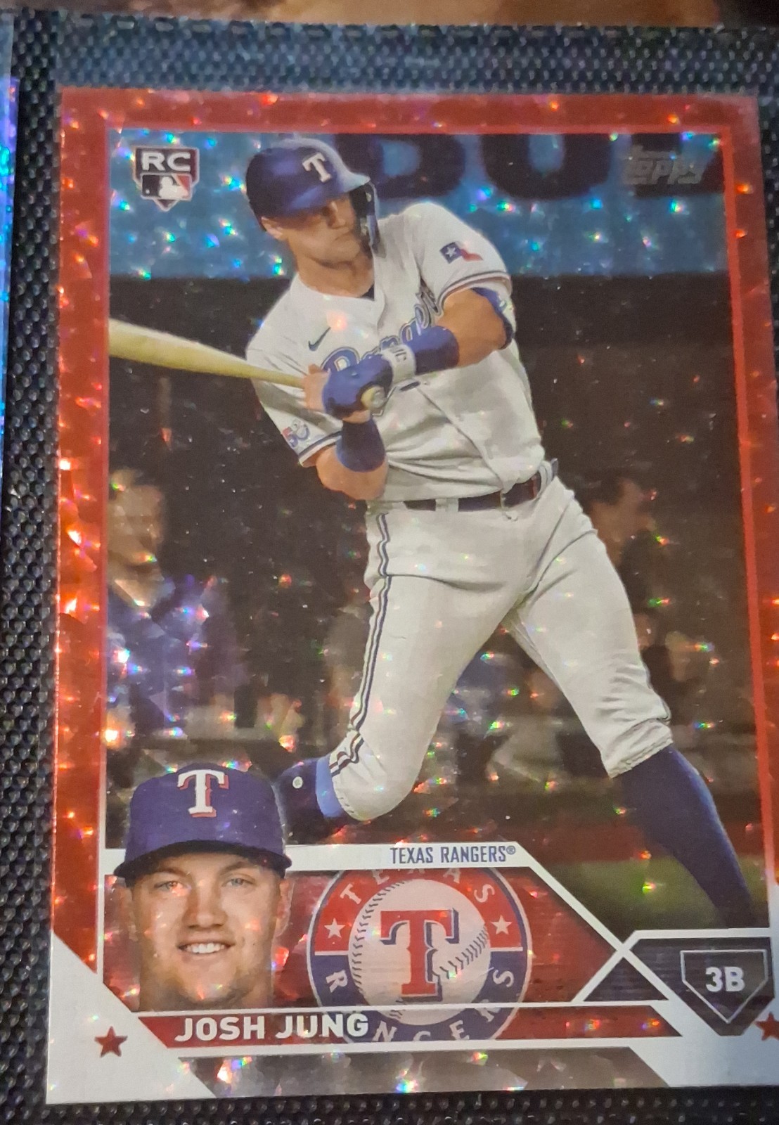 2023 Topps Series 2 - Josh Jung #529 Red Foil /199 (RC)