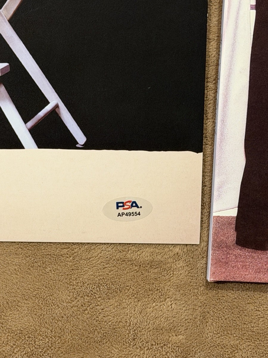 Sabrina Carpenter Signed Man's Best Friend Album Insert Vinyl PSA