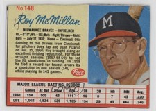1962 Post Roy McMillan #148 1ct0