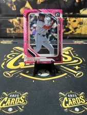 2026 Donruss James Wood Optic Pink Velocity 73/79 Washington