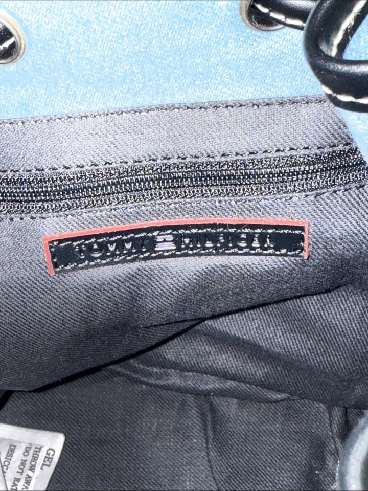 Новый с Ярлыками Tommy Hilfiger джинсовой ткани на шнурке сумка стиль сумочки «Highland» - Изображение 3 из 4