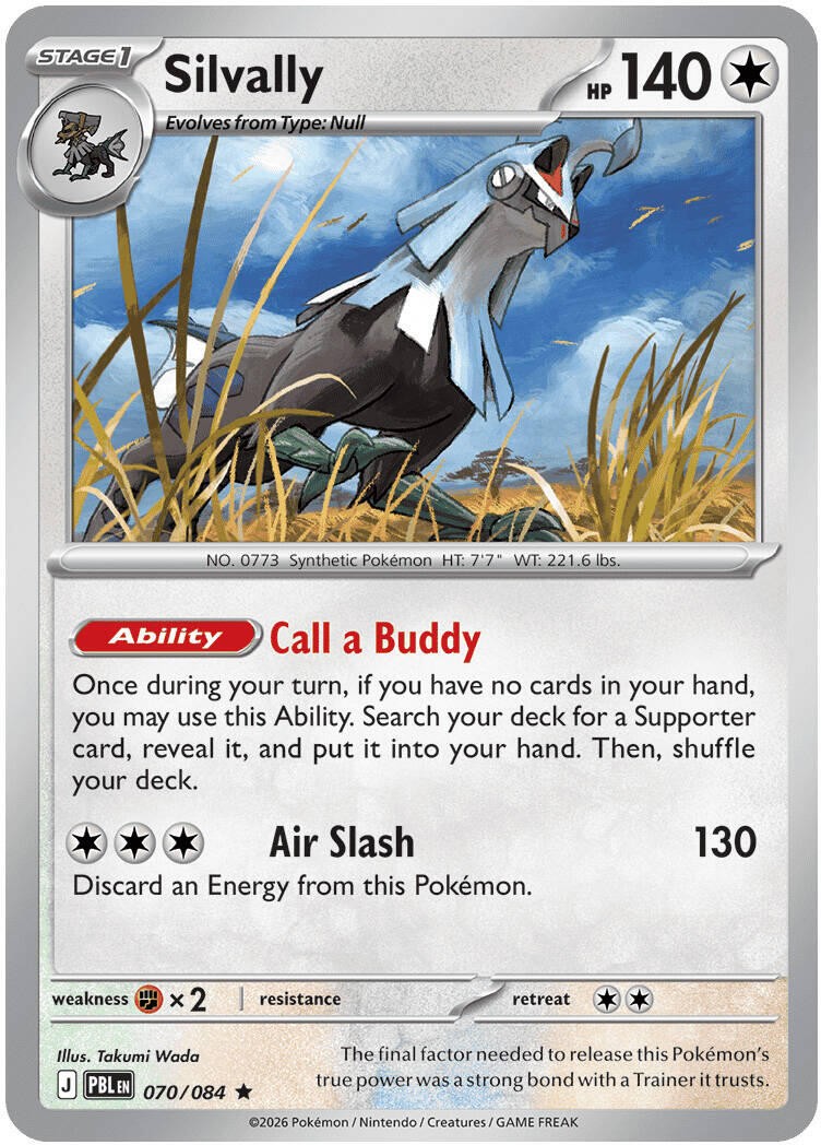 LP Holofoil - Silvally PBL - 070/084 Pitch Black