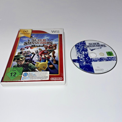 Super Smash Bros Brawl Nintendo Wii - nur Spiel und Hülle ohne Anleitung
