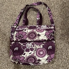 THIRTY ONE Retro Metro bag in purple plum awesome blossom  floral