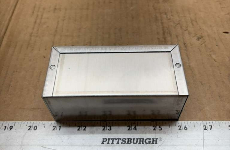Bud Industries Aluminum Minibox Metal Enclosure 5"x 2 1/4" x 2 1/4" pn CU-3004-A