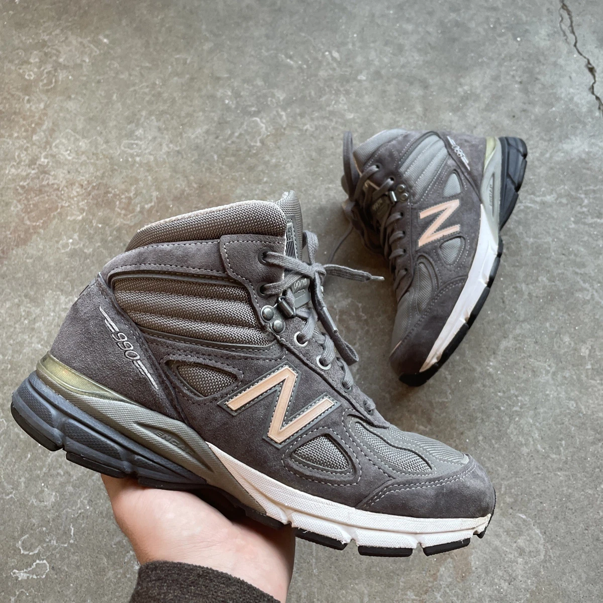 New Balance 990v4 Made in USA Mid Grey | eBay